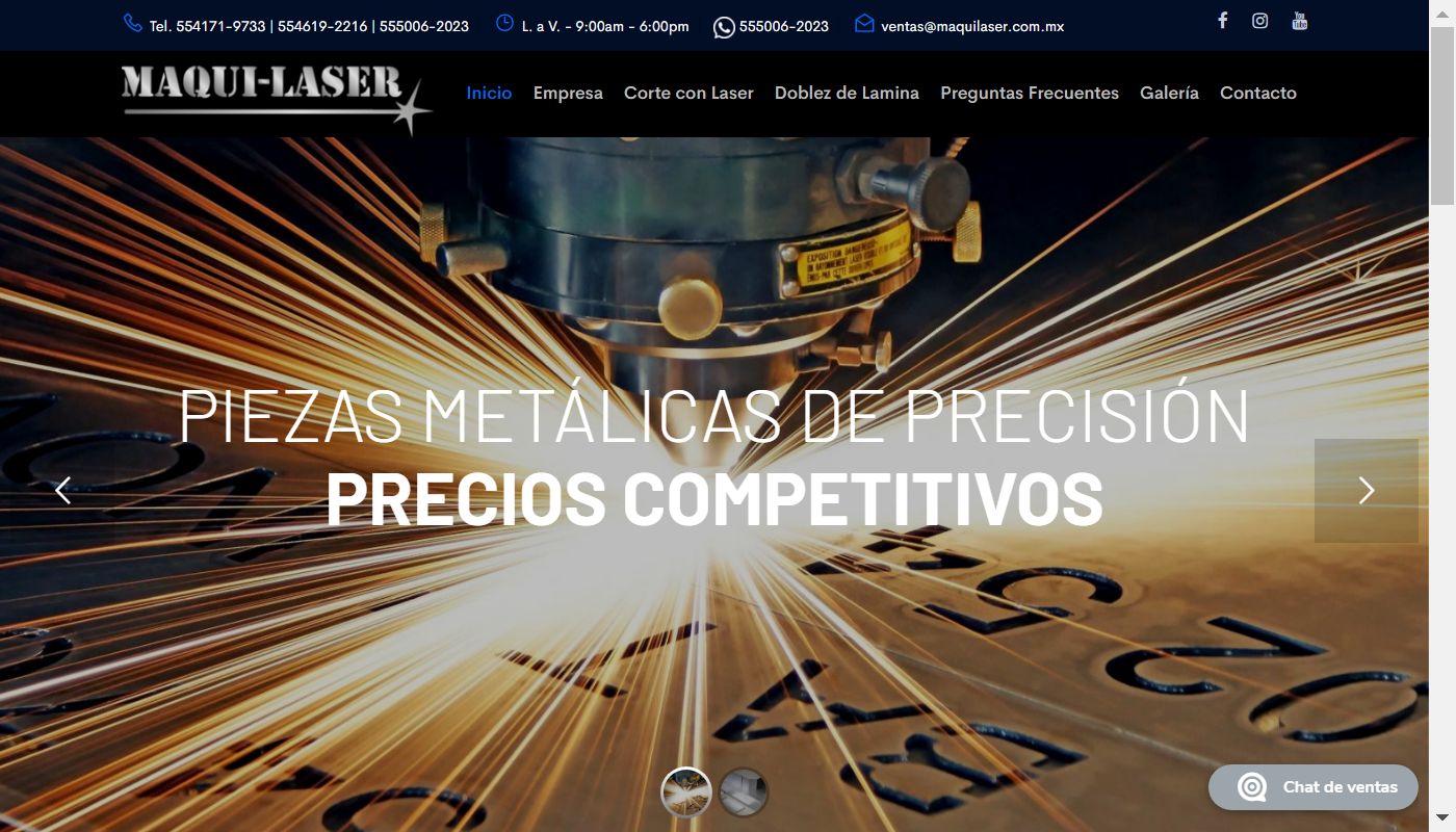 Página de Abastecimiento Industrial
