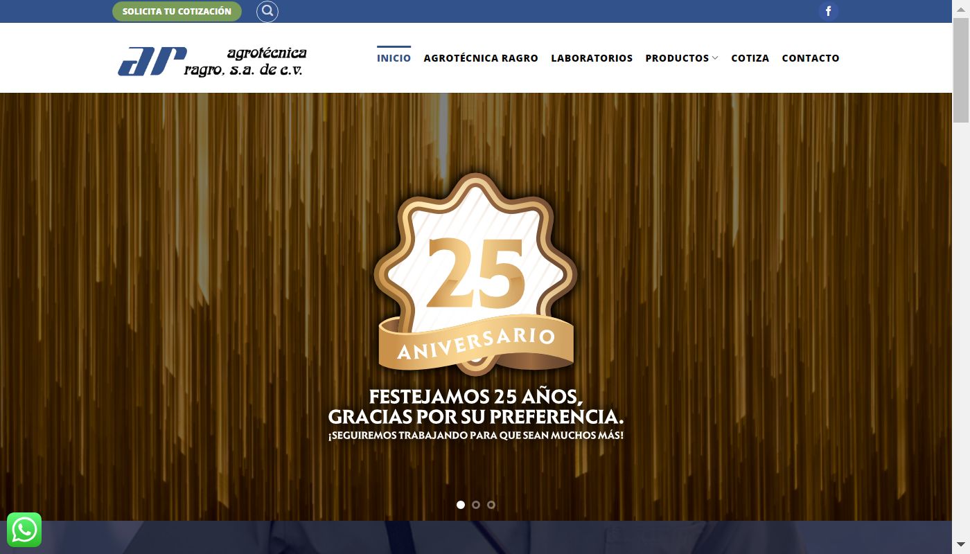 Screenshot de Agrotécnica Ragro