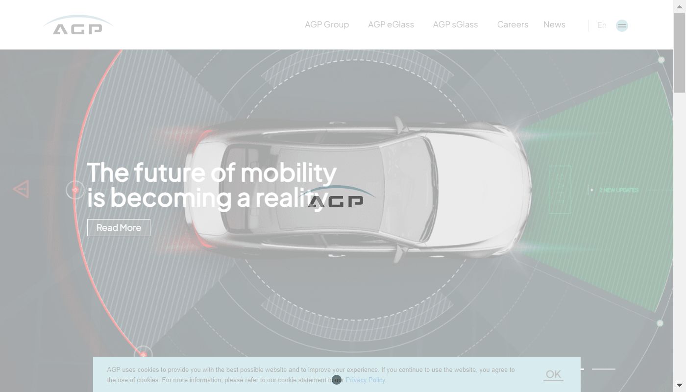 Screenshot de American Glass Products Company