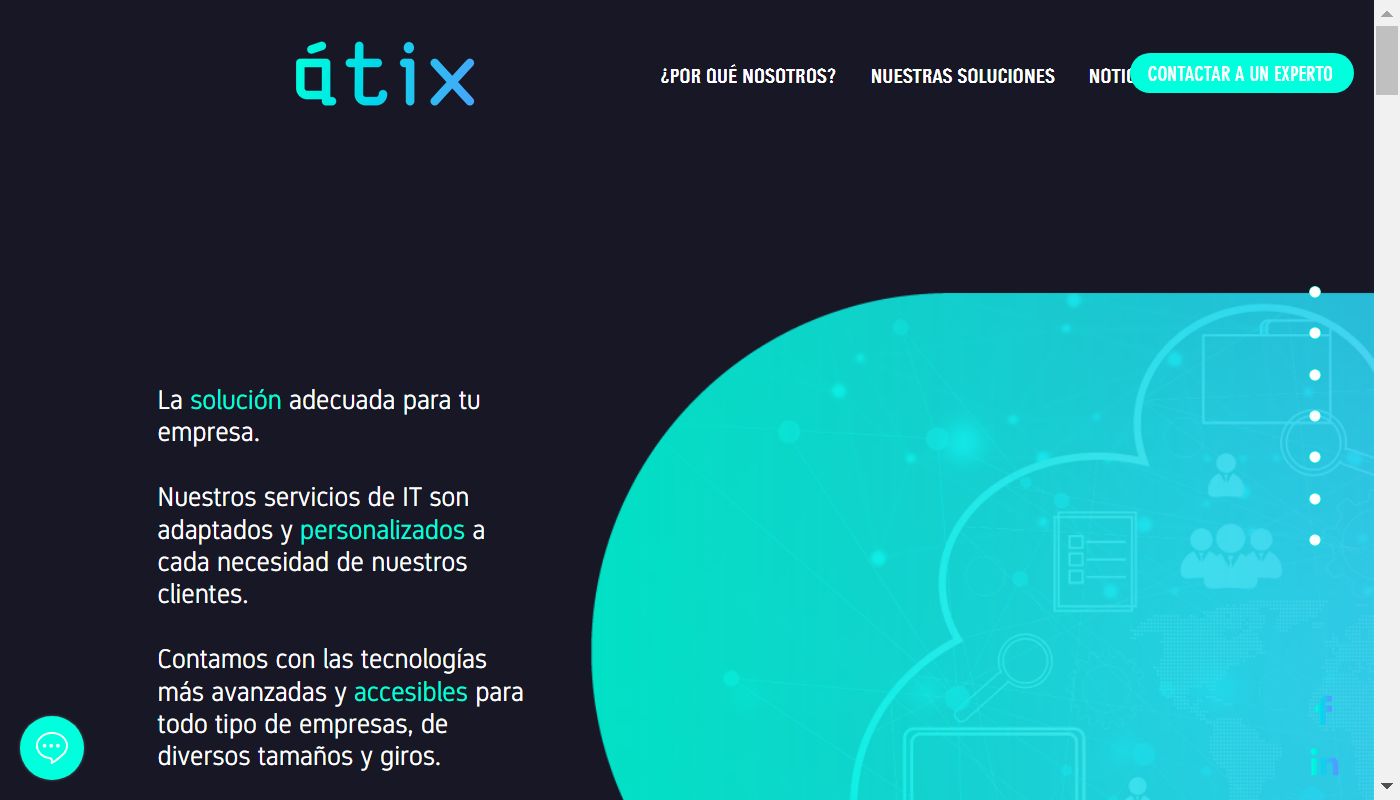 Screenshot de Atix Custom