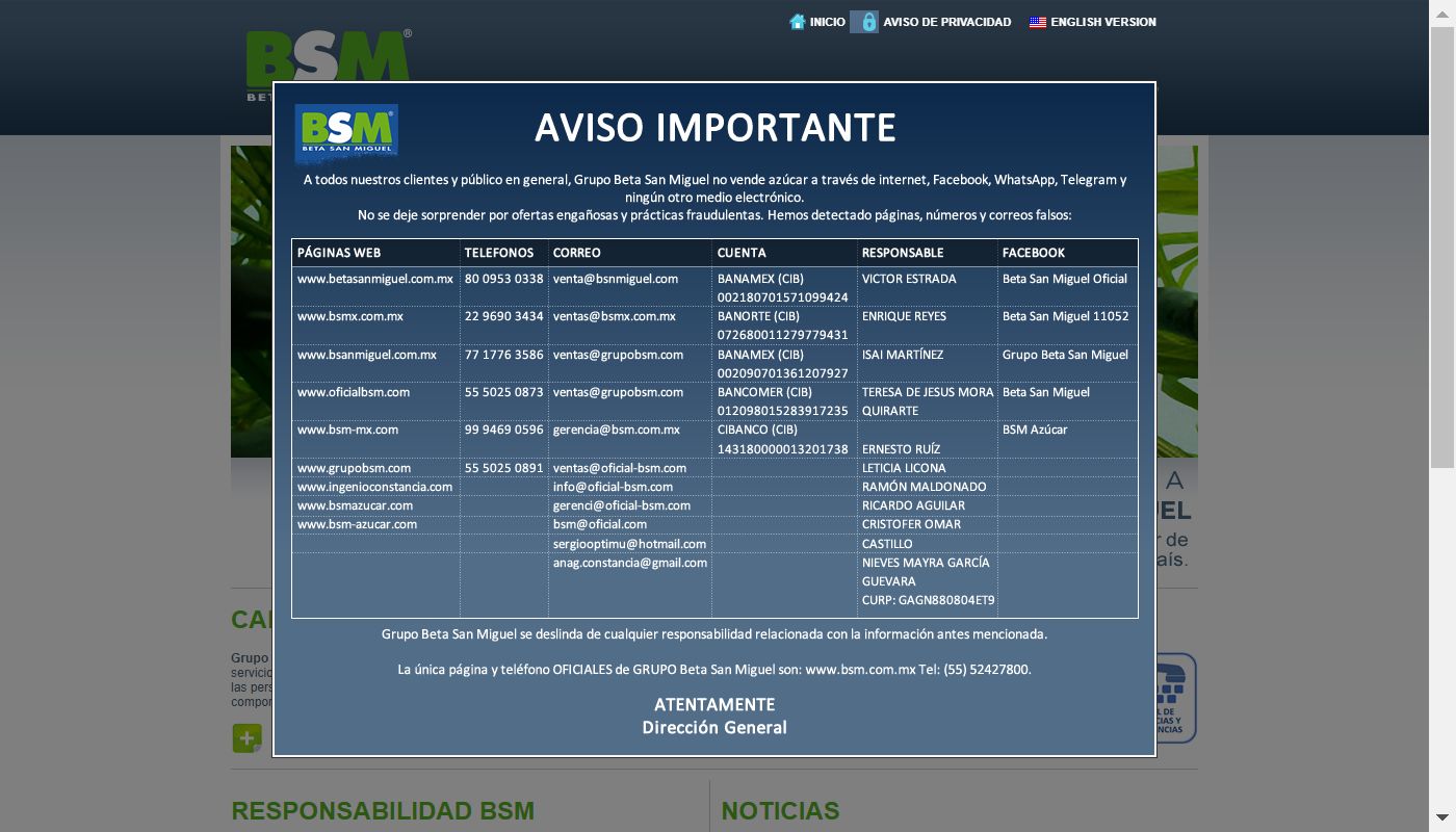 Screenshot de Beta San Miguel