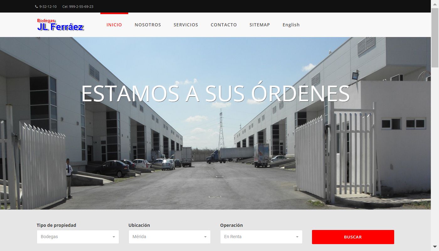Screenshot de Bodegas Ferraez
