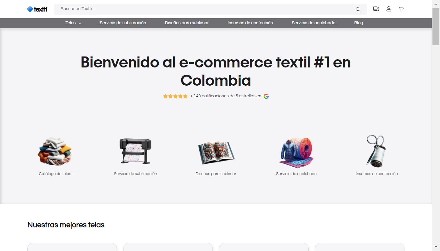 Screenshot de CD Systems de Colombia