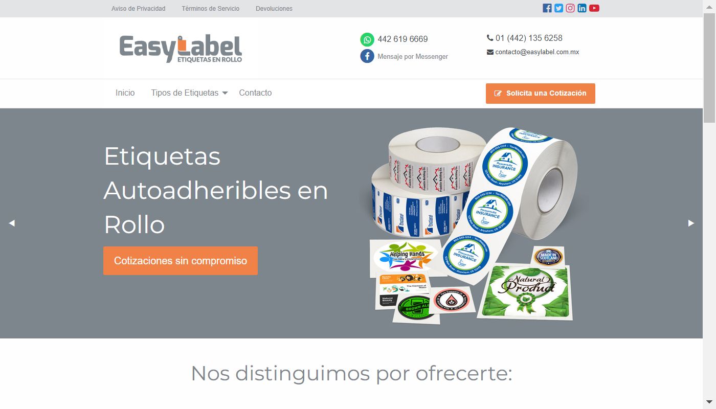 Screenshot de Easy Label SAS