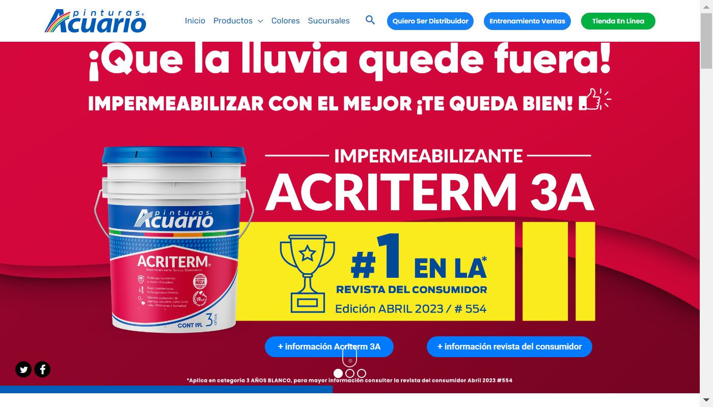 Screenshot de Industrial Técnica de Pinturas