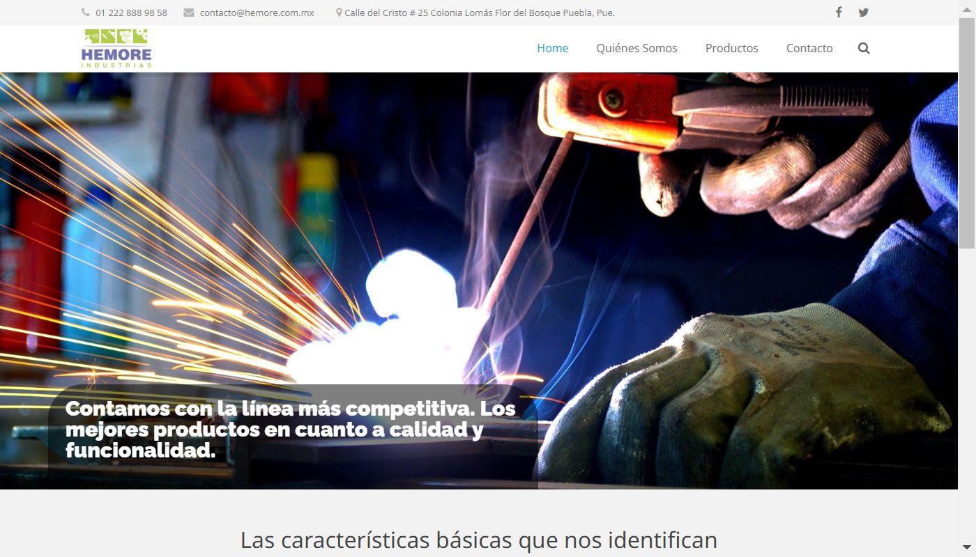 Screenshot de Industrias Hemore