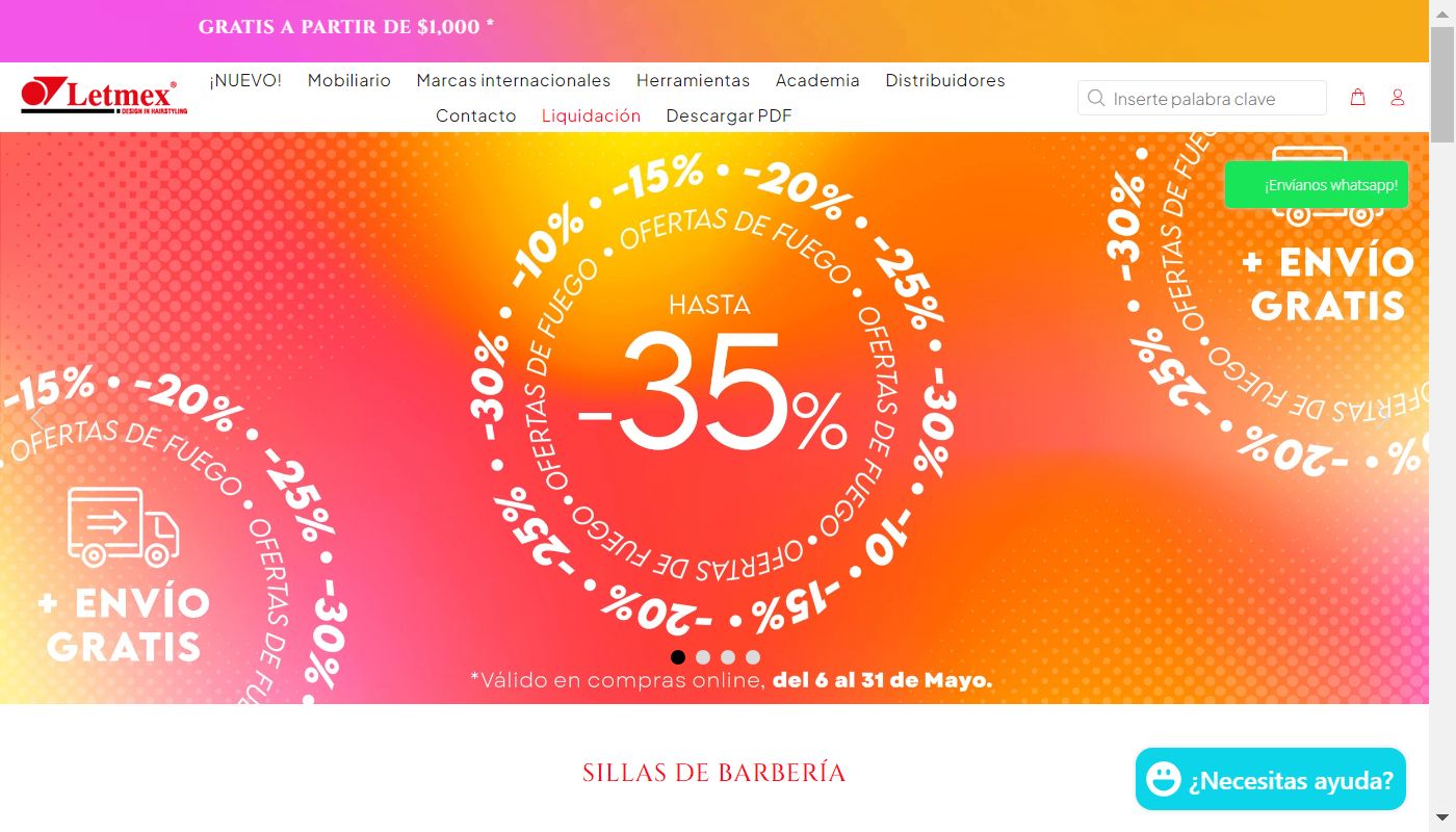 Screenshot de Letmex