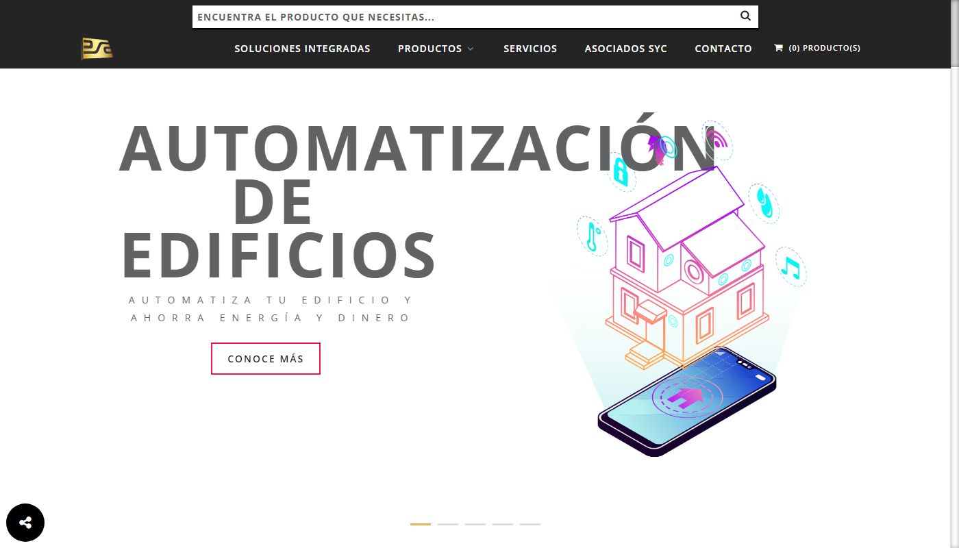 Screenshot de Seguridad y Control