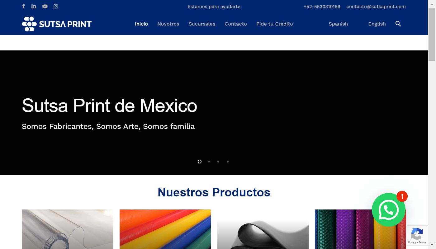 Screenshot de Sutsa-Print de México