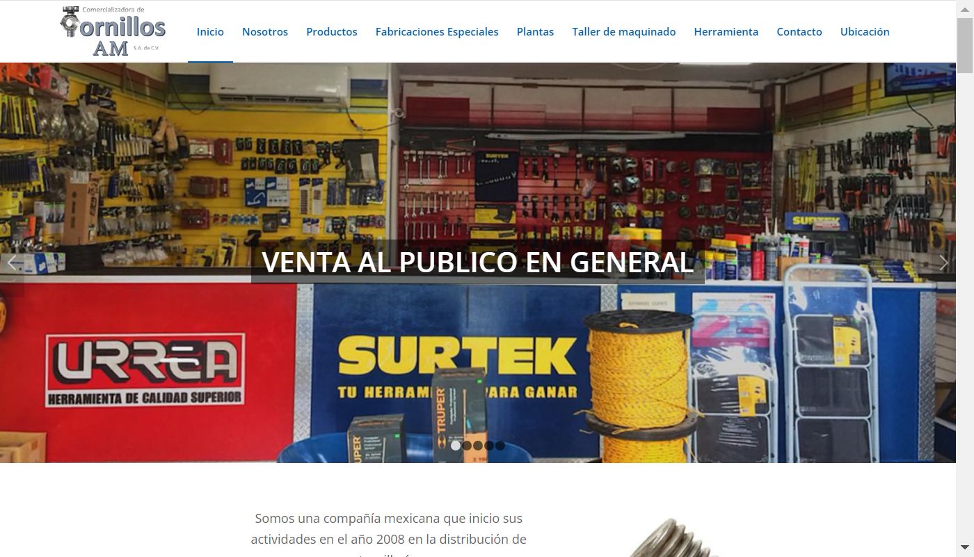 Screenshot de Tornillos AM